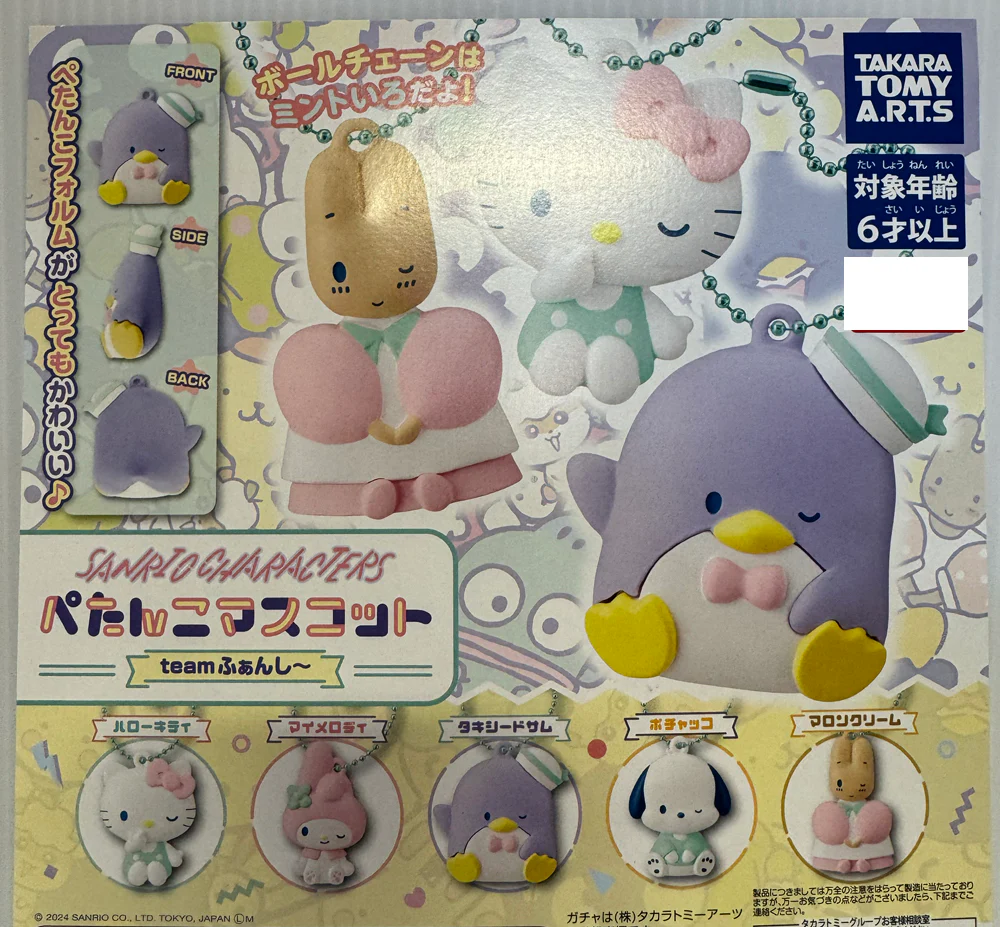 Sanrio - Character keychain SINGLE BLIND BOX CAPSULE
