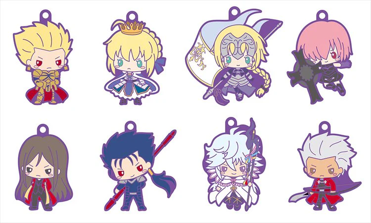 Fate/Grand Order - Rubber Mascot Designed by Sanrio SINGLE BLIND BOX