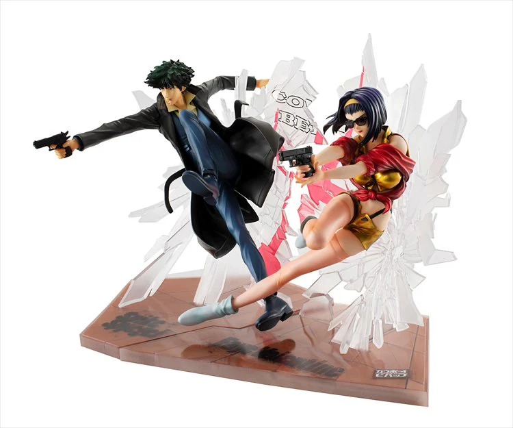 Cowboy Bebop - Spike and Faye 1st Gig Set PVC Figure - Image 5