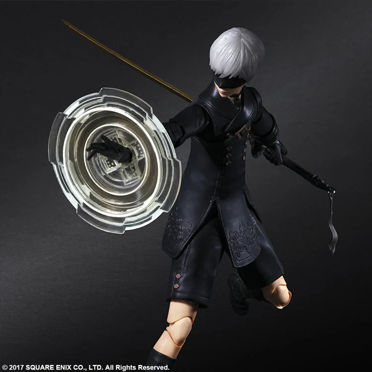 Nier Automata - 9s Yorha No.9 Type S Play Arts Kai Figure - Image 3
