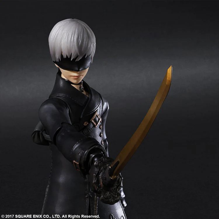 Nier Automata - 9s Yorha No.9 Type S Play Arts Kai Figure - Image 4