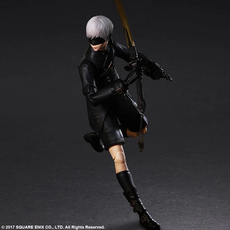 Nier Automata - 9s Yorha No.9 Type S Play Arts Kai Figure - Image 5