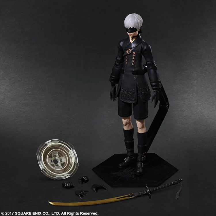 Nier Automata - 9s Yorha No.9 Type S Play Arts Kai Figure - Image 7