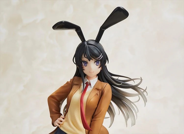 Rascal Does Not Dream Of Bunny Girl Senpai - Mai Sakurajima Uniform Bunny Ver Prize Figure - Image 4