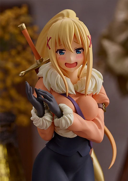 Konosuba Legend Of Crimson - Darkness Winter Ver. Pop Up Parade PVC Figure - Image 3