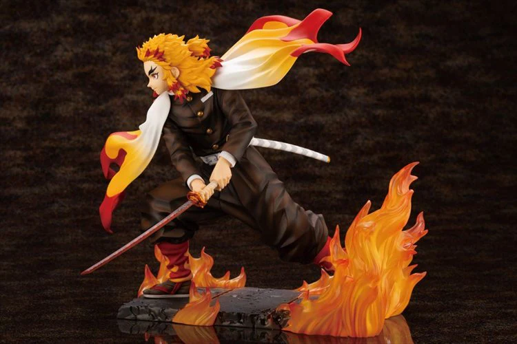 Demon Slayer - 1/8 Kyojuro Rengoku ARTFX J PVC Figure - Image 3
