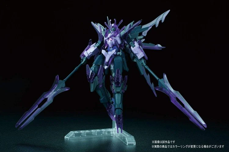 Gundam Build Fighters - 1/144 HGBF Transient Gundam Glacier Model Kit - Image 2