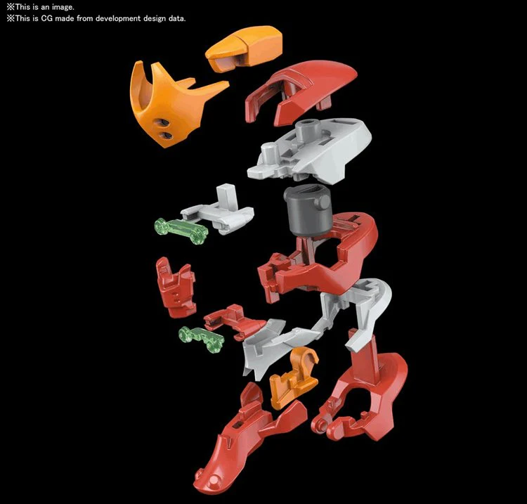 Evangelion - 1/144 RG Evangelion Unit-02 Model Kit - Image 3