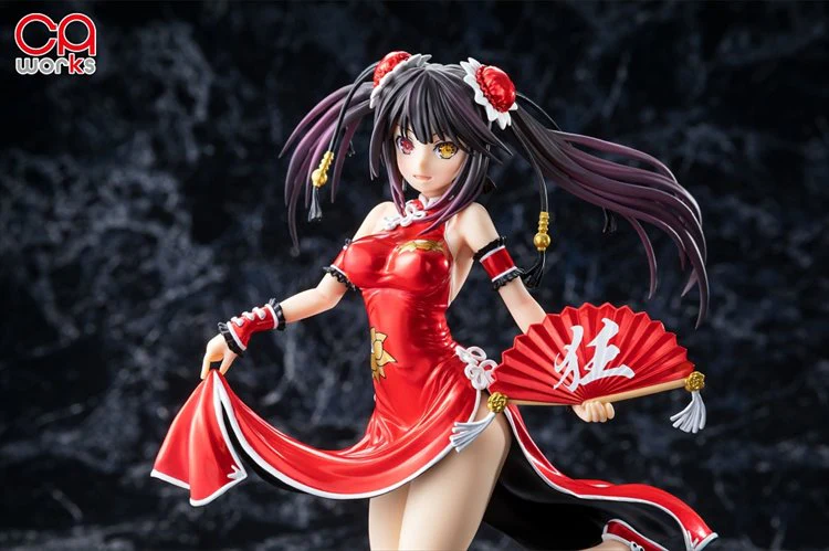 Date A Live III - 1/7 Kurumi Tokisaki Red China Dress Figure - Image 4