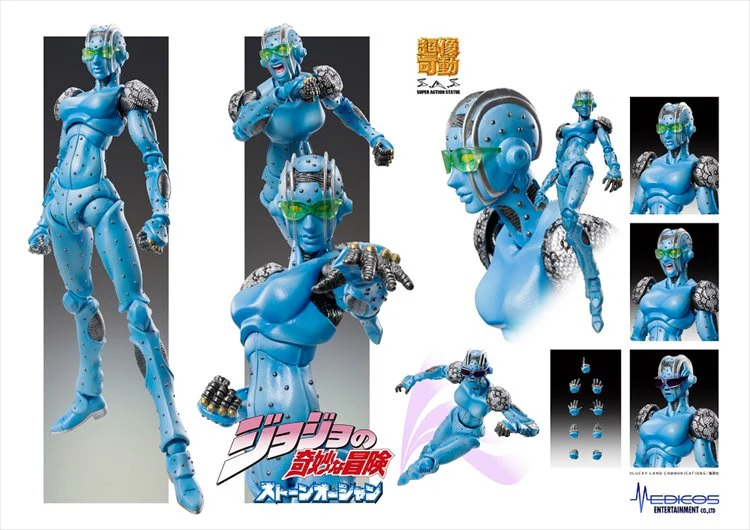 Jojos Bizarre Adventure Part VI - Stone Free Super Action Figure - Image 6