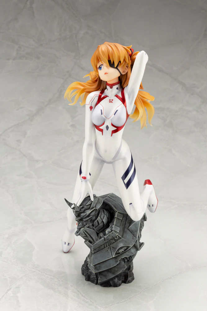 Evangelion 3.0 + 1.0 - 1/7 Asuka Shikinami Langley White Plugsuit Ver. PVC Figure - Image 3