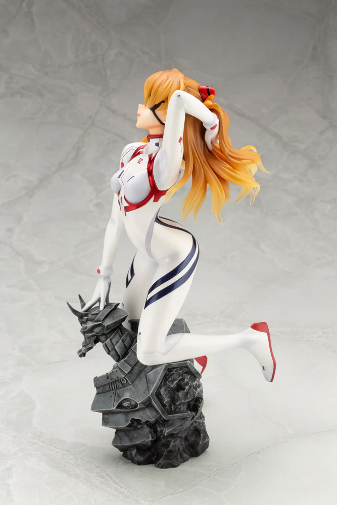 Evangelion 3.0 + 1.0 - 1/7 Asuka Shikinami Langley White Plugsuit Ver. PVC Figure - Image 4