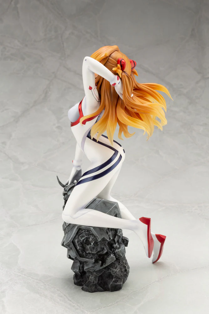 Evangelion 3.0 + 1.0 - 1/7 Asuka Shikinami Langley White Plugsuit Ver. PVC Figure - Image 5