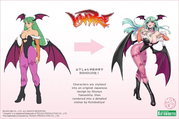 Darkstalkers - 1/7 Morrigan Bishoujo Statue PVC Figure - Image 9
