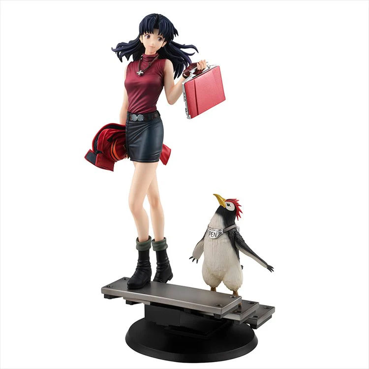 Rebuild Of Evangelion - Misato Katsuragi and Pen Pen Gals Series PVC Figure - Image 2