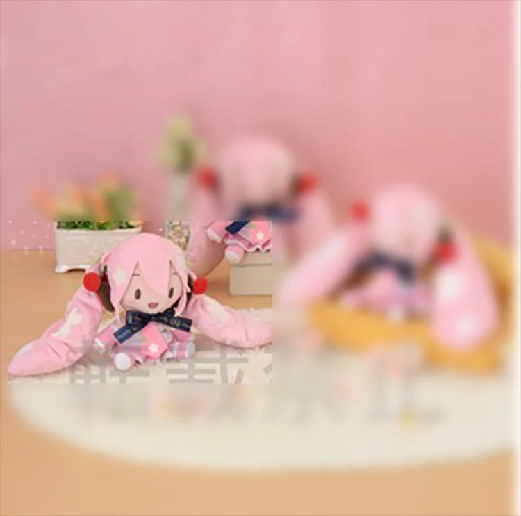 Vocaloid - Sakura Miku 13cm MP Plush A