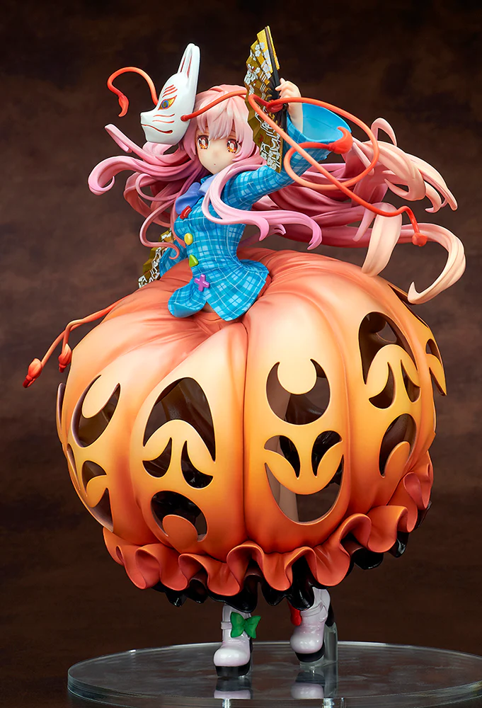 Touhou Project - 1/8 Kokoro Hatano Expressive Poker Face Light Equipment Ver. PVC Figure - Image 3