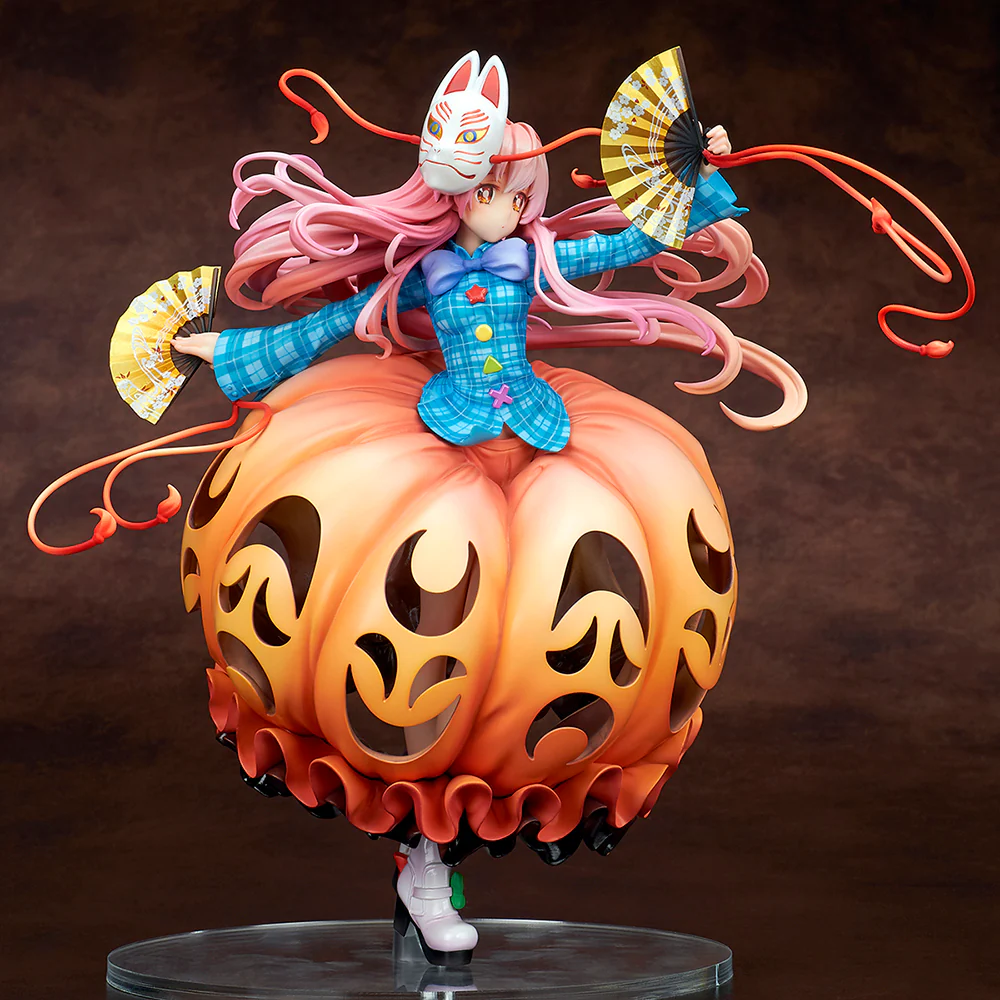 Touhou Project - 1/8 Kokoro Hatano Expressive Poker Face Light Equipment Ver. PVC Figure - Image 4