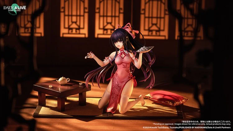 Date A Live Spirit Pledge - 1/7 Tohka Yatogami New Year Mandarin Gown Ver. PVC Figure - Image 6