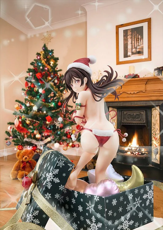 Rent A Girlfriend - 1/6 Mizuhara Chizuru In A Santa Claus Bikini Figure - Image 8