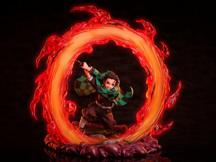 Demon Slayer - 1/8 Tanjiro Kamado Hinokami Kagura Ver. PVC Figure - Image 7