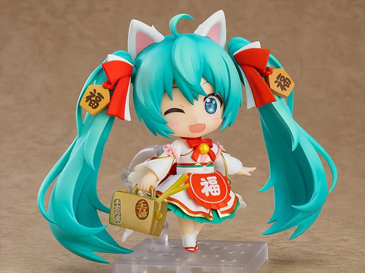 Vocaloid - Hatsune Miku Maneki Miku Ver. Nendoroid - Image 3