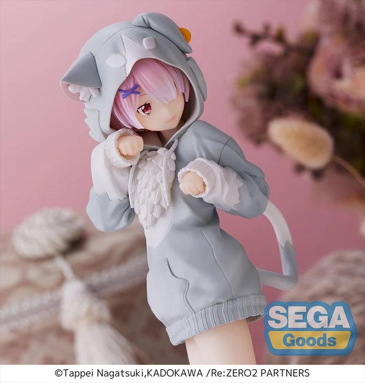 Re:Zero - Ram The Great Spirit Puck Prize Figure - Image 4