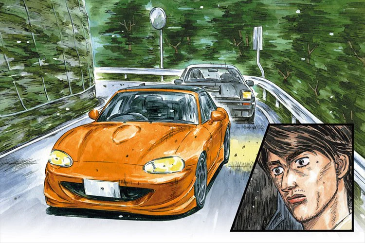 Initial-D - 1/24 Omiya Satoshi NB8C Roadster Model Kit - Image 2