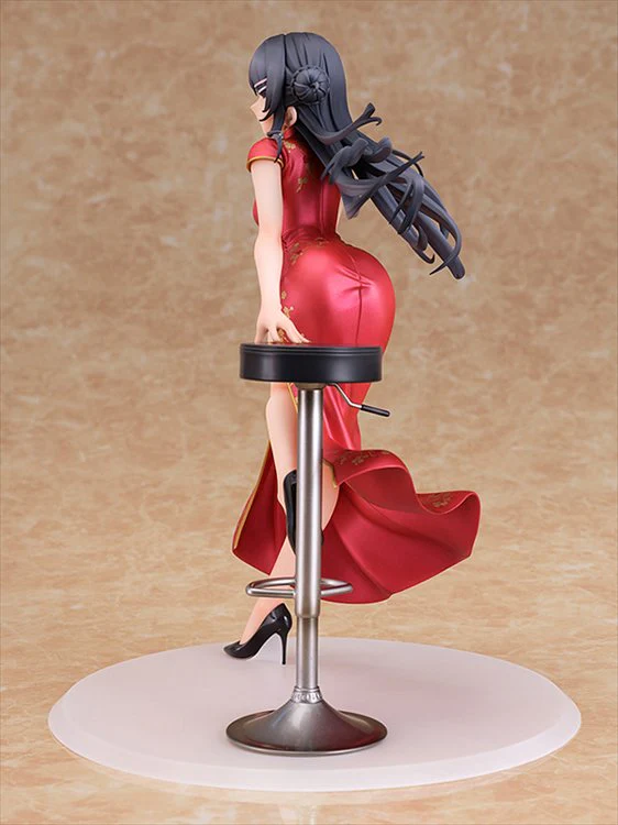 Rascal Does Not Dream Of Bunny Girl Senpai - 1/7 Mai Sakurajima Chinese Dress Ver. PVC Figure - Image 5