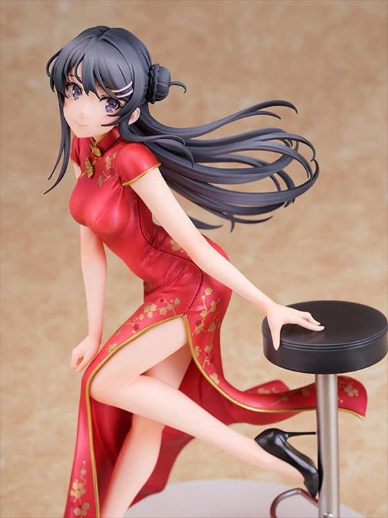 Rascal Does Not Dream Of Bunny Girl Senpai - 1/7 Mai Sakurajima Chinese Dress Ver. PVC Figure - Image 6