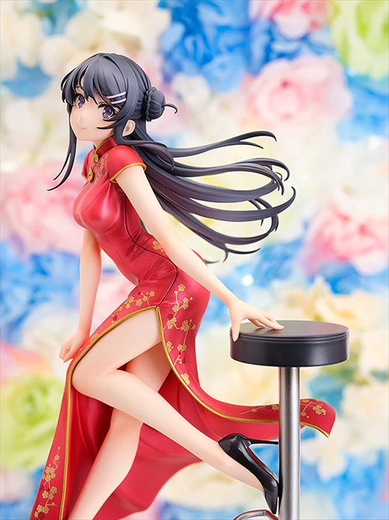 Rascal Does Not Dream Of Bunny Girl Senpai - 1/7 Mai Sakurajima Chinese Dress Ver. PVC Figure - Image 9