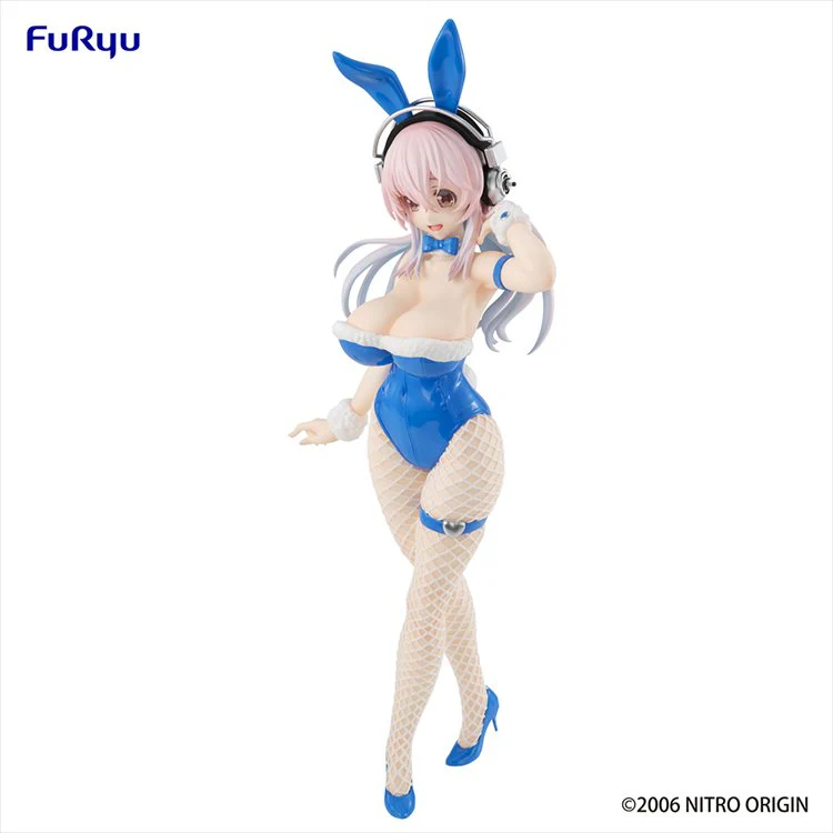 Super Sonico - Super Sonico - Sonico Bicute Blue Bunnies Figure - Image 2