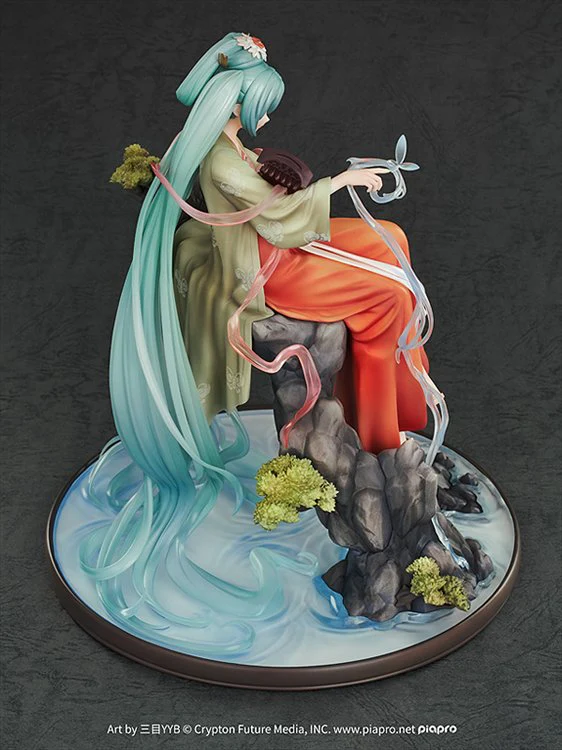 Vocaloid - 1/7 Hatsune Miku Gao Shan Liu Shui Ver. PVC Figure - Image 4