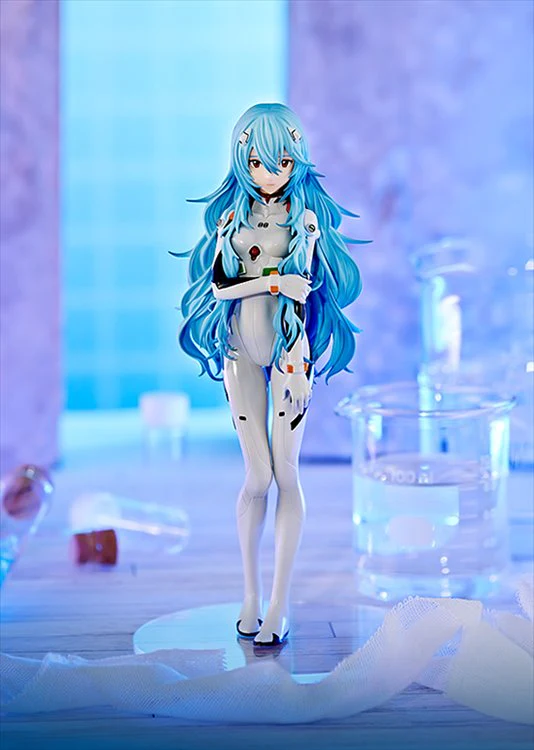 Rebuild Of Evangelion -Rei Ayanami Long Hair Ver.  Pop Up Parade PVC Figure - Image 2