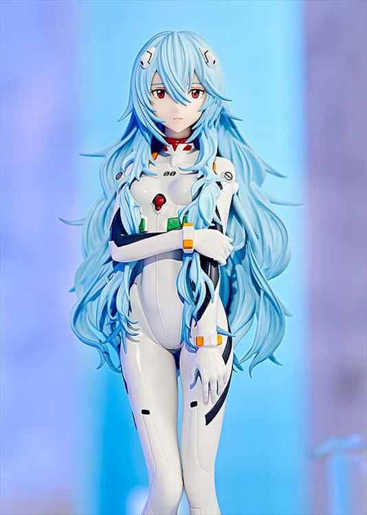 Rebuild Of Evangelion -Rei Ayanami Long Hair Ver.  Pop Up Parade PVC Figure - Image 3