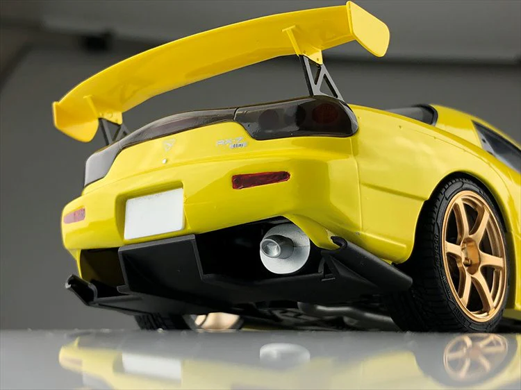 Initial D - 1/24 Takahashi Keisuke Fd3S RX-7 Project D Ver. - Image 8