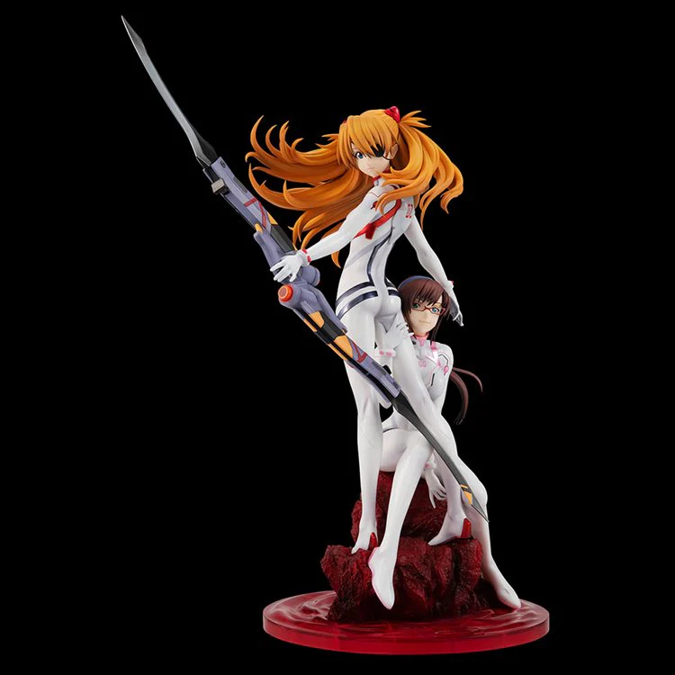 Evangelion 3.0 + 1.0 - Asuka Langley and Makinami Mari Illustrious G.E.M. Series Figure - Image 4