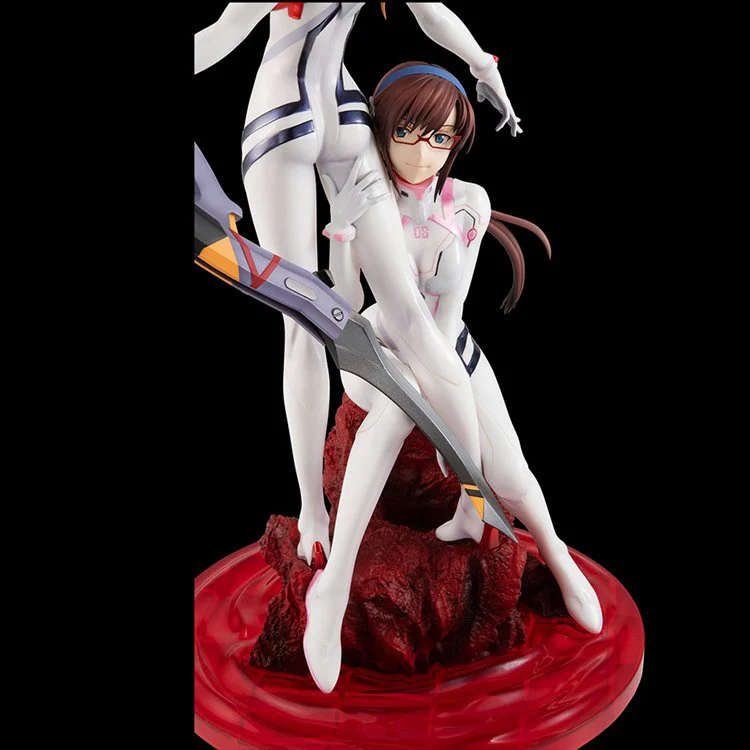 Evangelion 3.0 + 1.0 - Asuka Langley and Makinami Mari Illustrious G.E.M. Series Figure - Image 9