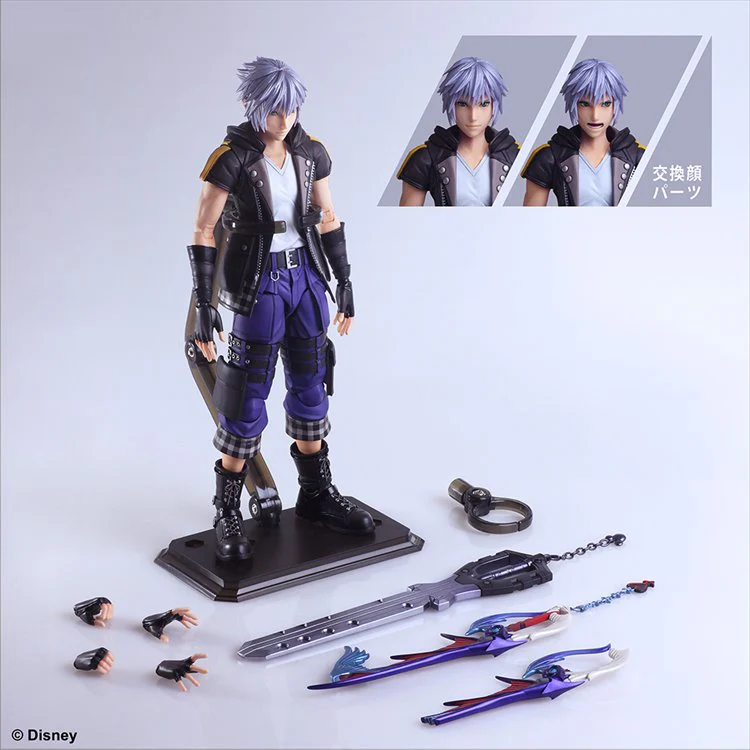 Kingdom Hearts III - Riku Ver. 2 Deluxe Ver. Play Arts Kai Action Figure - Image 7