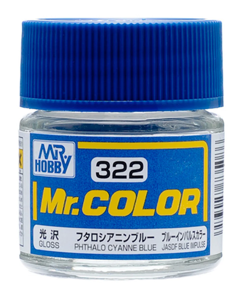 Mr Color - C322 Gloss Phthalo Cyanne Blue 10ml