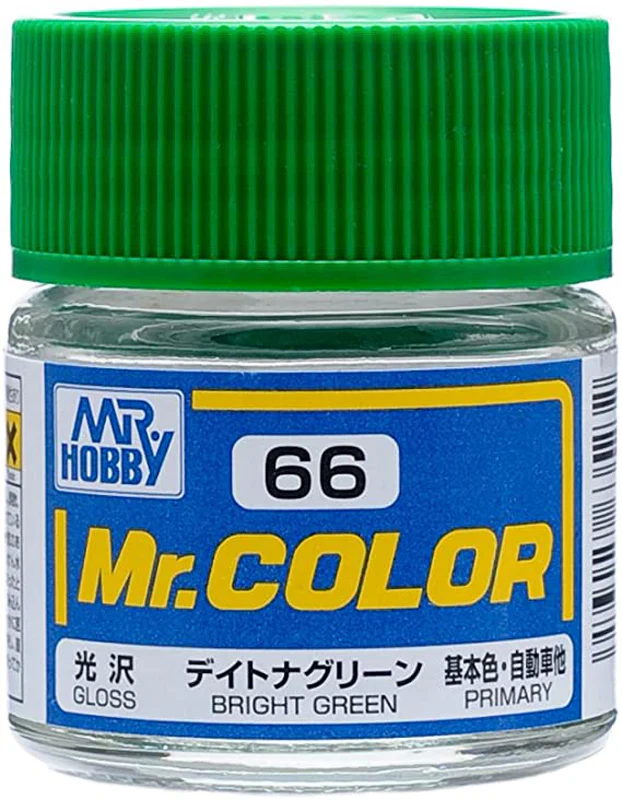 Mr Color - C66 Gloss Bright Green 10ml