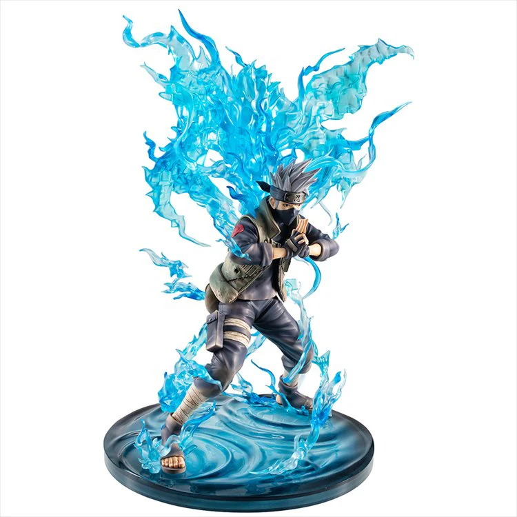 Naruto Shippuden - Hatake Kakashi Ver Susano with LED Base PVC Figure - Image 3