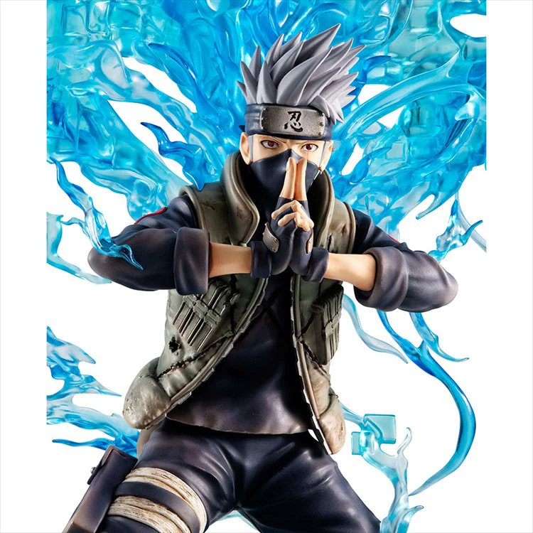 Naruto Shippuden - Hatake Kakashi Ver Susano with LED Base PVC Figure - Image 4