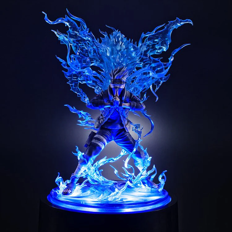 Naruto Shippuden - Hatake Kakashi Ver Susano with LED Base PVC Figure - Image 5