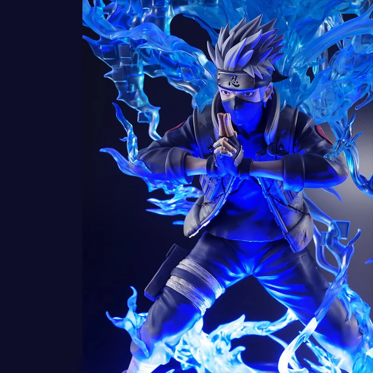 Naruto Shippuden - Hatake Kakashi Ver Susano with LED Base PVC Figure - Image 6