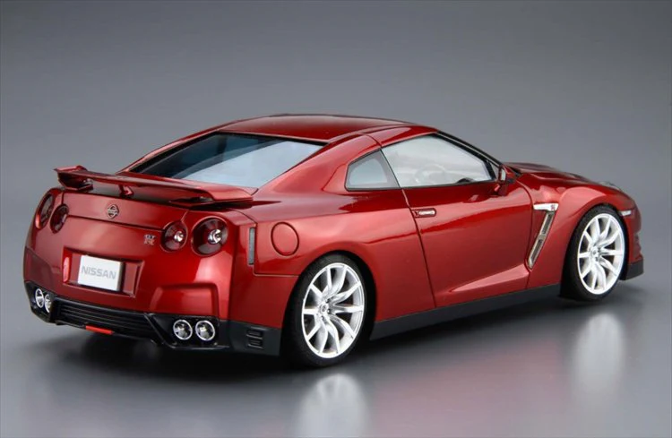Aoshima - 1/24 Nissan R35 GT-R Pure Edition Model Kit - Image 3