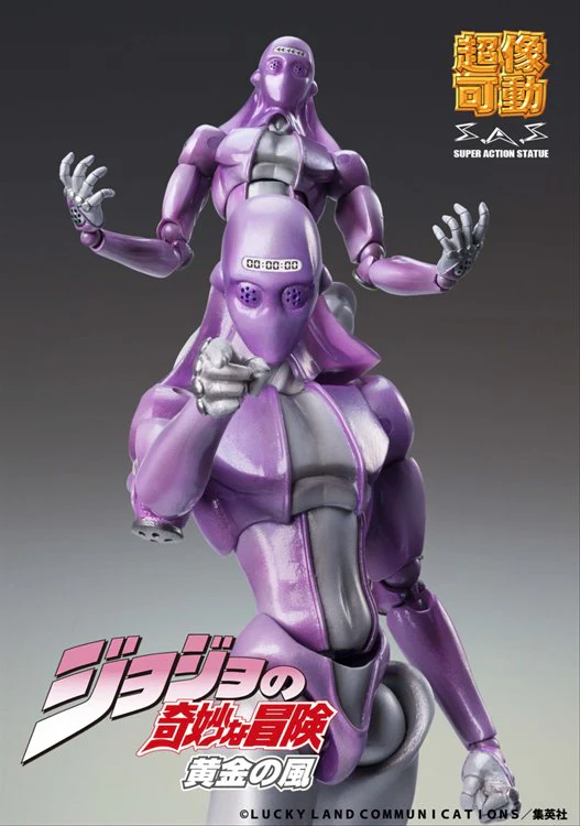 Jojo Bizarre Adventure Part V - Moody Blue Super Action Statue - Image 2