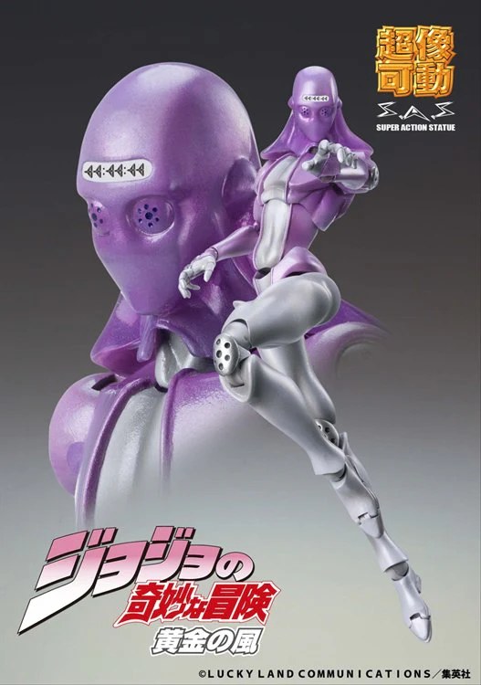 Jojo Bizarre Adventure Part V - Moody Blue Super Action Statue - Image 3