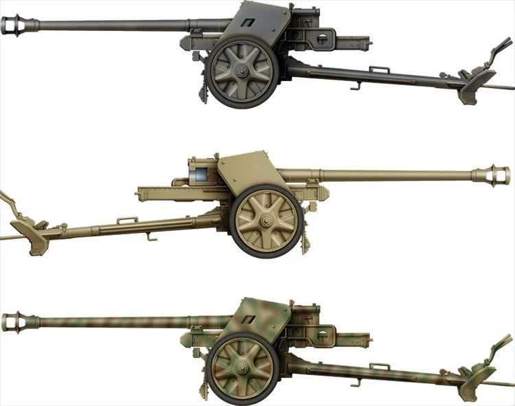 Das Werk - 1/35 German 7.5cm Pak 40 with 4 Figures Model Kit - Image 5