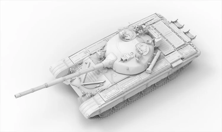 Das Werk - 1/35 Medium Tank T-72M Model Kit - Image 5